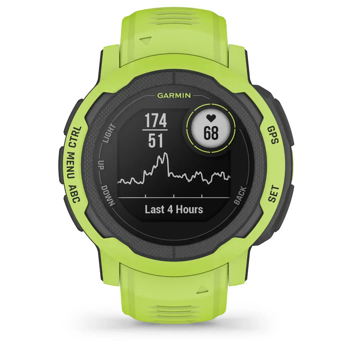 Смарт-часы Garmin Instinct 2 - Standard Edition Electric Lime (010-02626-01/11)