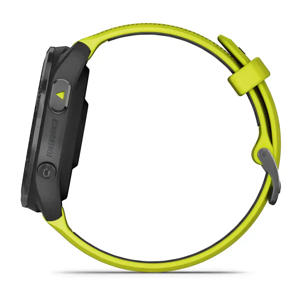 Спортивний годинник Garmin Forerunner 965 Carbon Gray Titanium Bezel w. Black Case and Amp Yell/Black S. Band (010-02809-02/12)