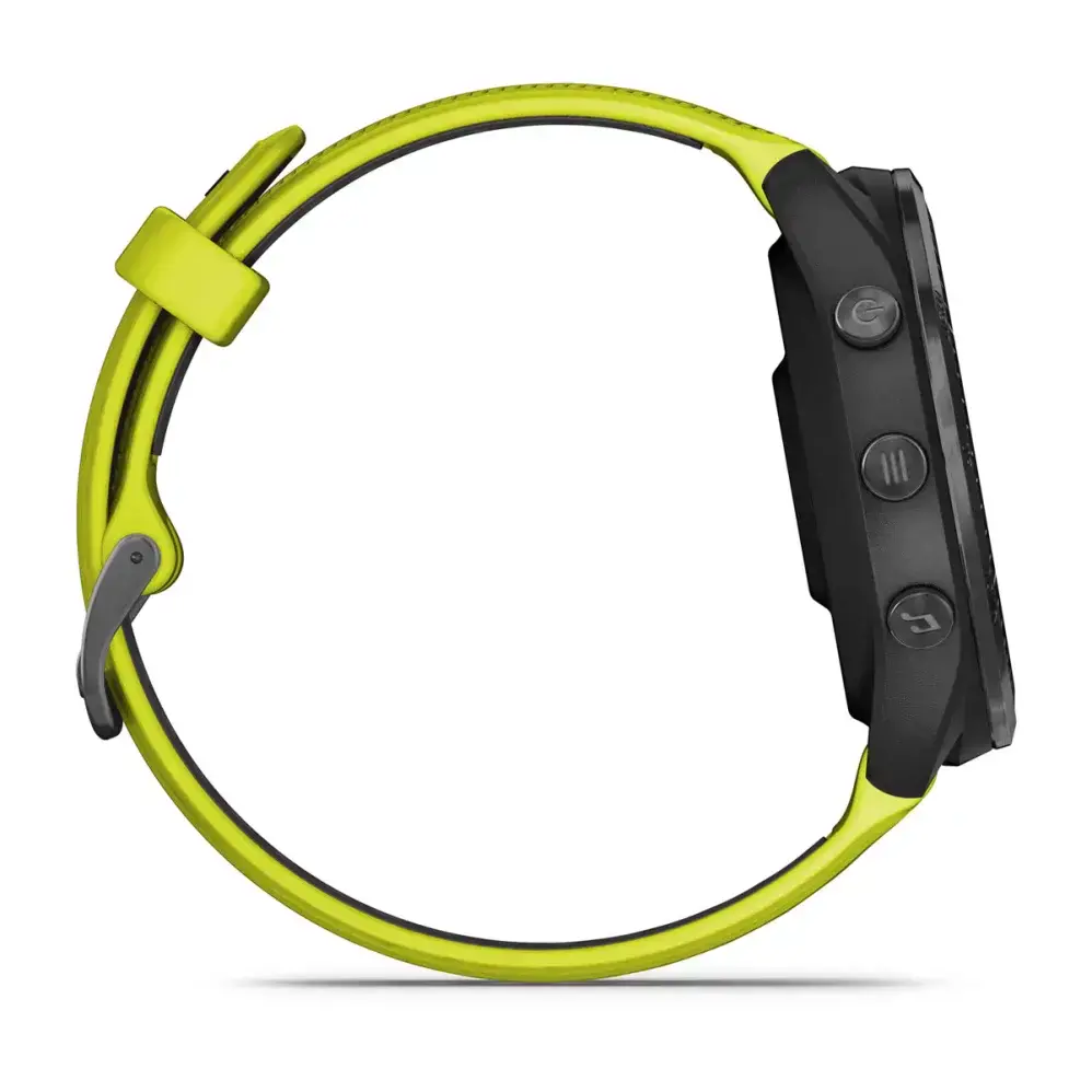 Спортивний годинник Garmin Forerunner 965 Carbon Gray Titanium Bezel w. Black Case and Amp Yell/Black S. Band (010-02809-02/12)