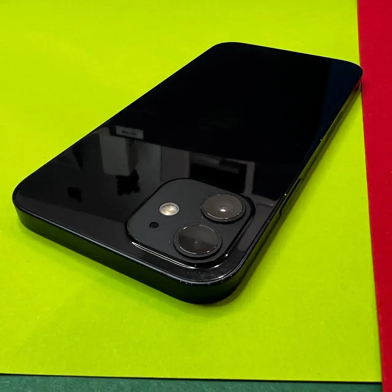 📲USED Apple iPhone 12 64GB Black (MGH63, MGJ53),🔋89% (Стан - 8.8/10, Комплект - iPhone | гарантія - 1 міс.)