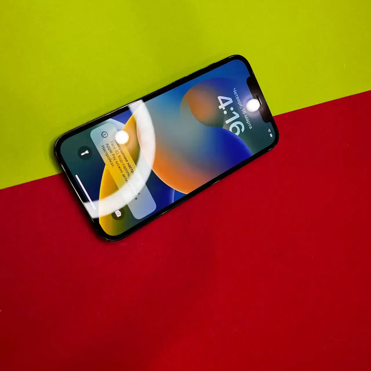 📲USED Apple iPhone 12 Pro 128GB Pacific Blue (MGLR3, MGMN3),🔋85% (Стан - 8/10, Комплект - iPhone | гарантія - 1 міс.)