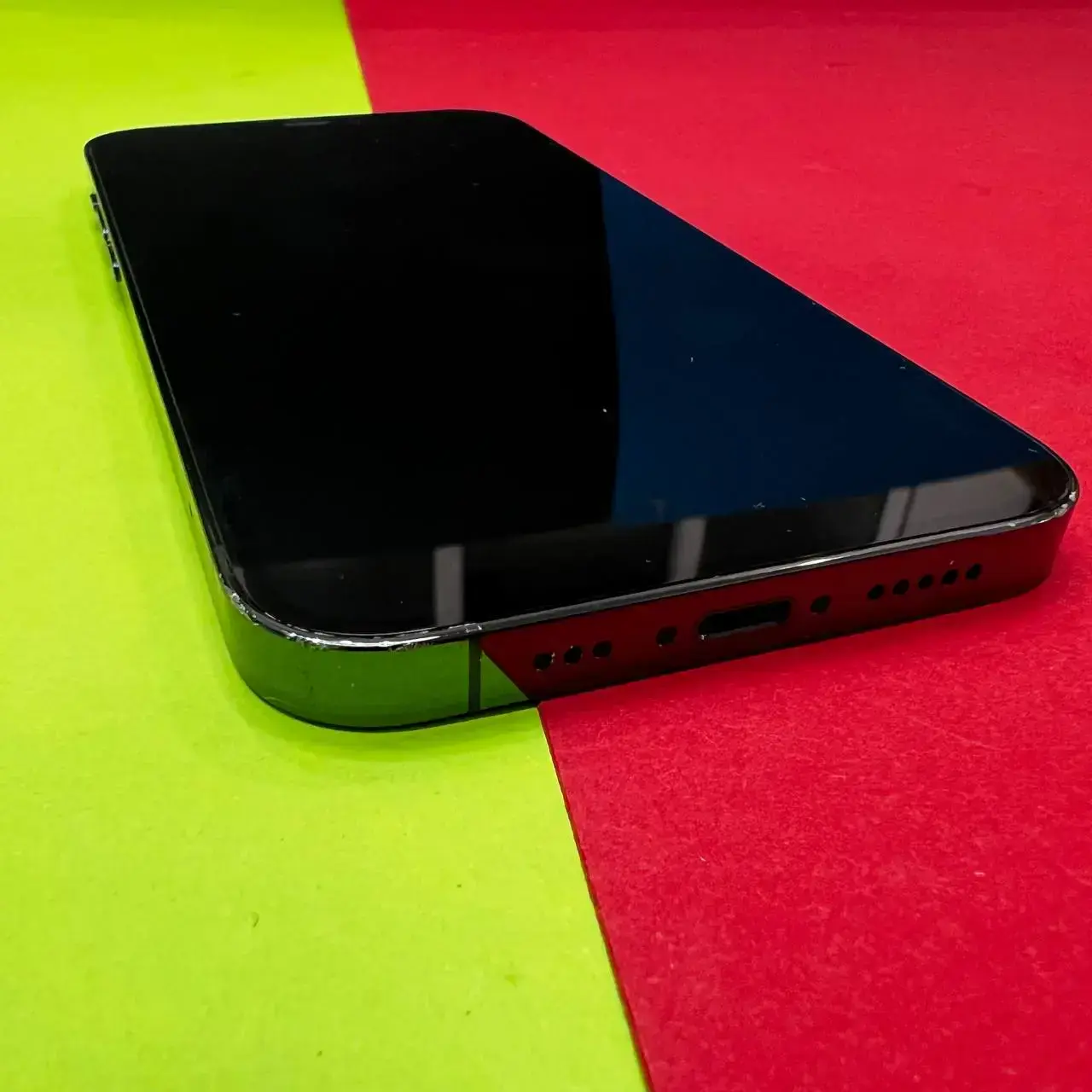 📲USED Apple iPhone 12 Pro 128GB Pacific Blue (MGLR3, MGMN3),🔋85% (Стан - 8/10, Комплект - iPhone | гарантія - 1 міс.)