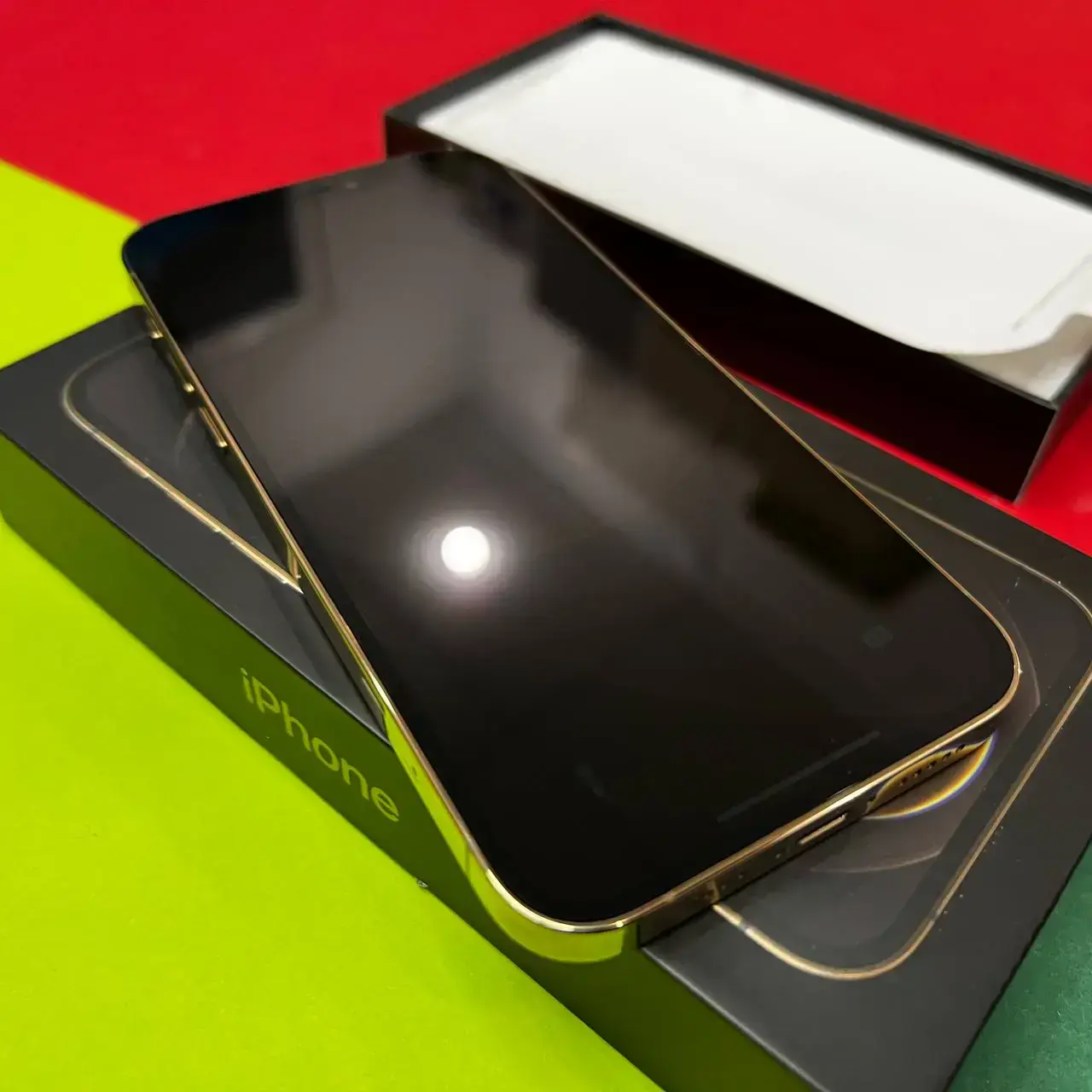 📲USED Apple iPhone 12 Pro 256GB Gold (MGLV3, MGMR3),🔋85% (Стан - 9.5/10, Комплект - повний | гарантія - 1 міс.)