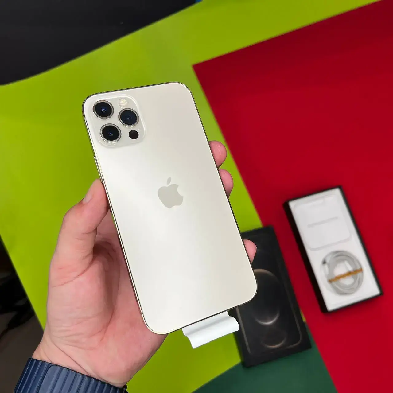 📲USED Apple iPhone 12 Pro 256GB Gold (MGLV3, MGMR3),🔋85% (Стан - 9.5/10, Комплект - повний | гарантія - 1 міс.)