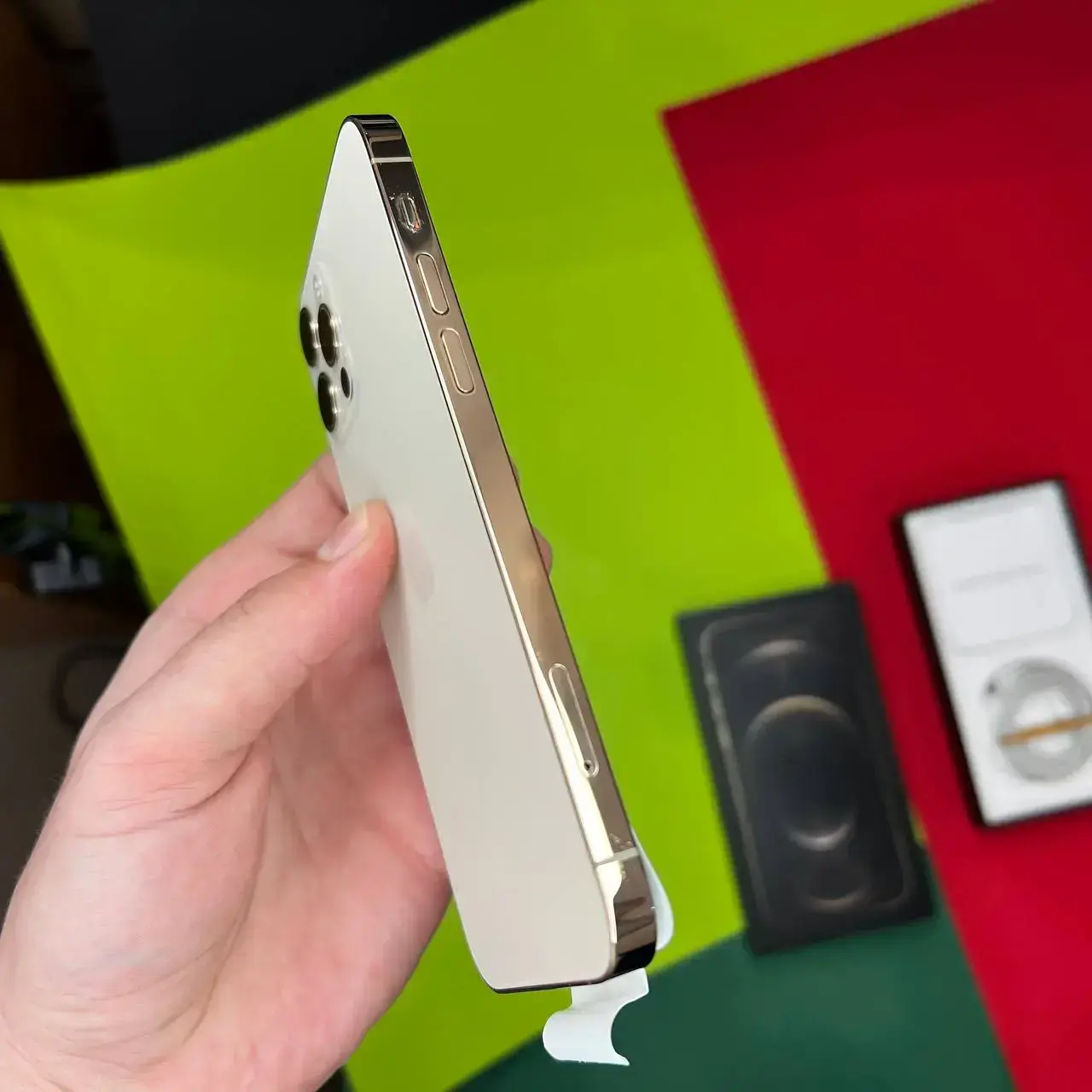 📲USED Apple iPhone 12 Pro 256GB Gold (MGLV3, MGMR3),🔋85% (Стан - 9.5/10, Комплект - повний | гарантія - 1 міс.)
