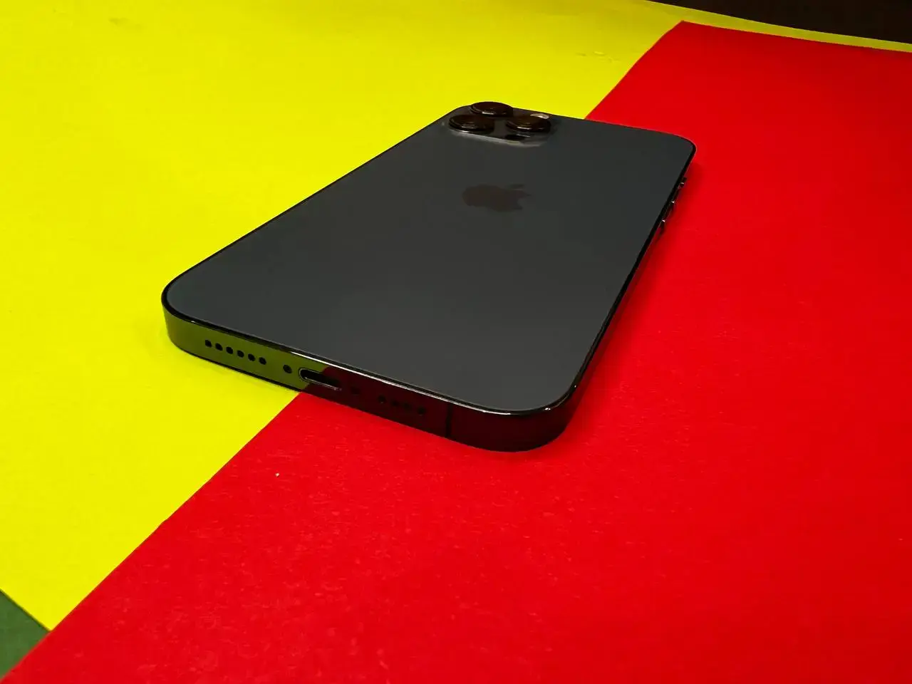 📲USED Apple iPhone 12 Pro Max 256GB Pacific Blue (MGCN3, MGDF3),🔋81% (Стан - 9/10, Комплект - iPhone, коробка | гарантія - 1 міс.)
