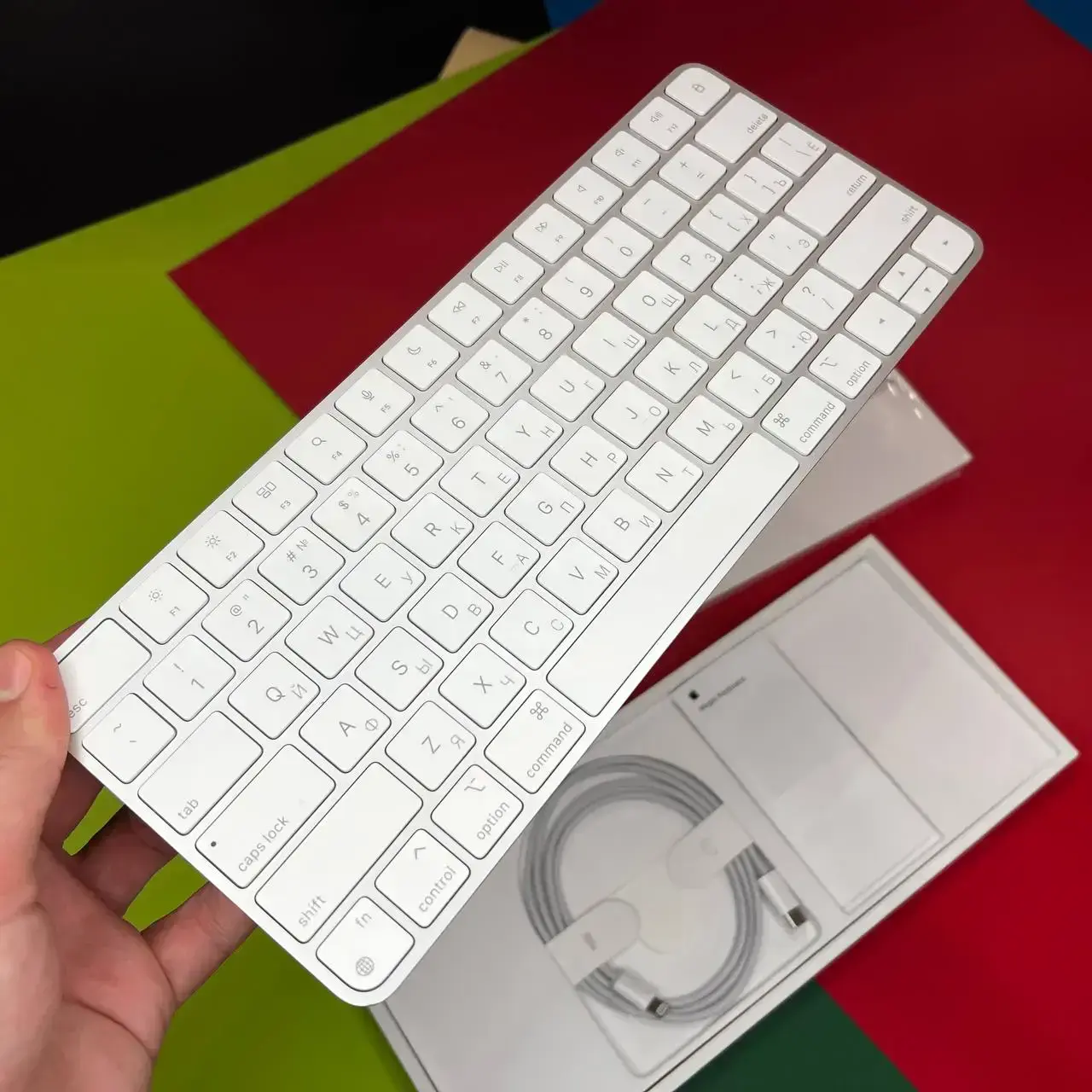 ⌨️USED Apple Magic Keyboard (MK2A3) з гравіюванням, (Стан - 9/10, гарантія - 1 міс.)