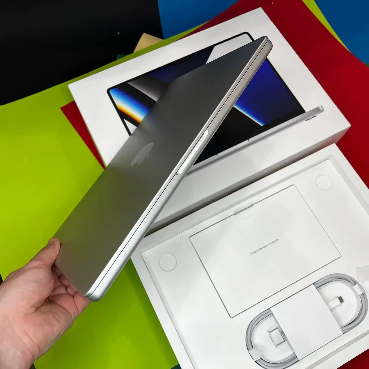 💻 USED MacBook Pro 14" Silver (MKGT3) 2021, (M1 Pro/16GB/1TB SSD) (Стан - 9.5/10. Комплект - повний | гарантія - 1 міс.) - Cycle 52