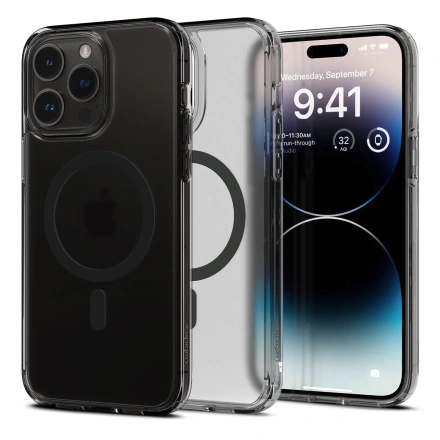 Чехол Spigen iPhone 14 Pro Max Ultra Hybrid MagSafe - Frost Black (ACS05582)
