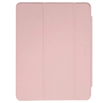 Чехол-книжка Macally Protective Case and Stand для iPad Pro 12.9" (2022/2021) - Pink (BSTANDP6L-RS)