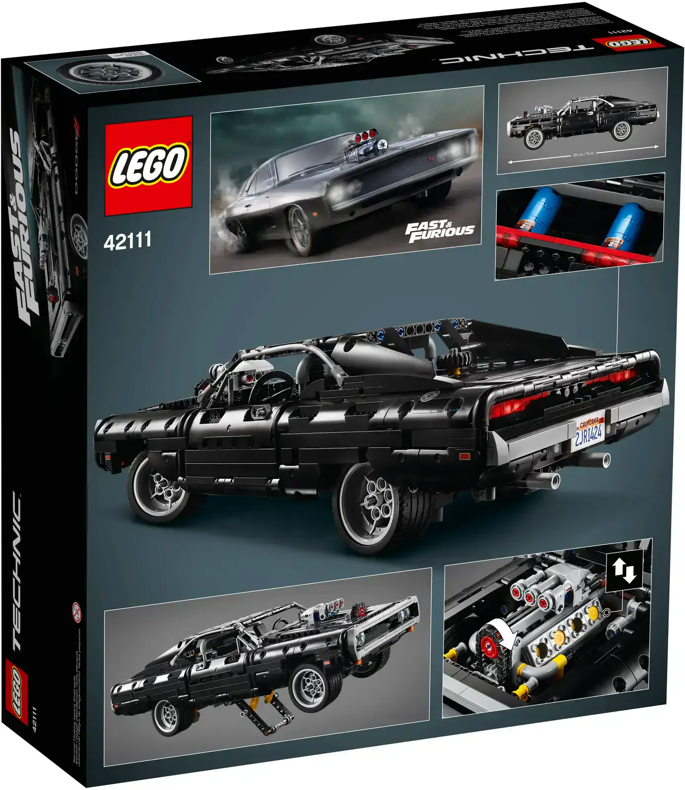 Авто-конструктор LEGO Technic Dom's Dodge Charger (42111)