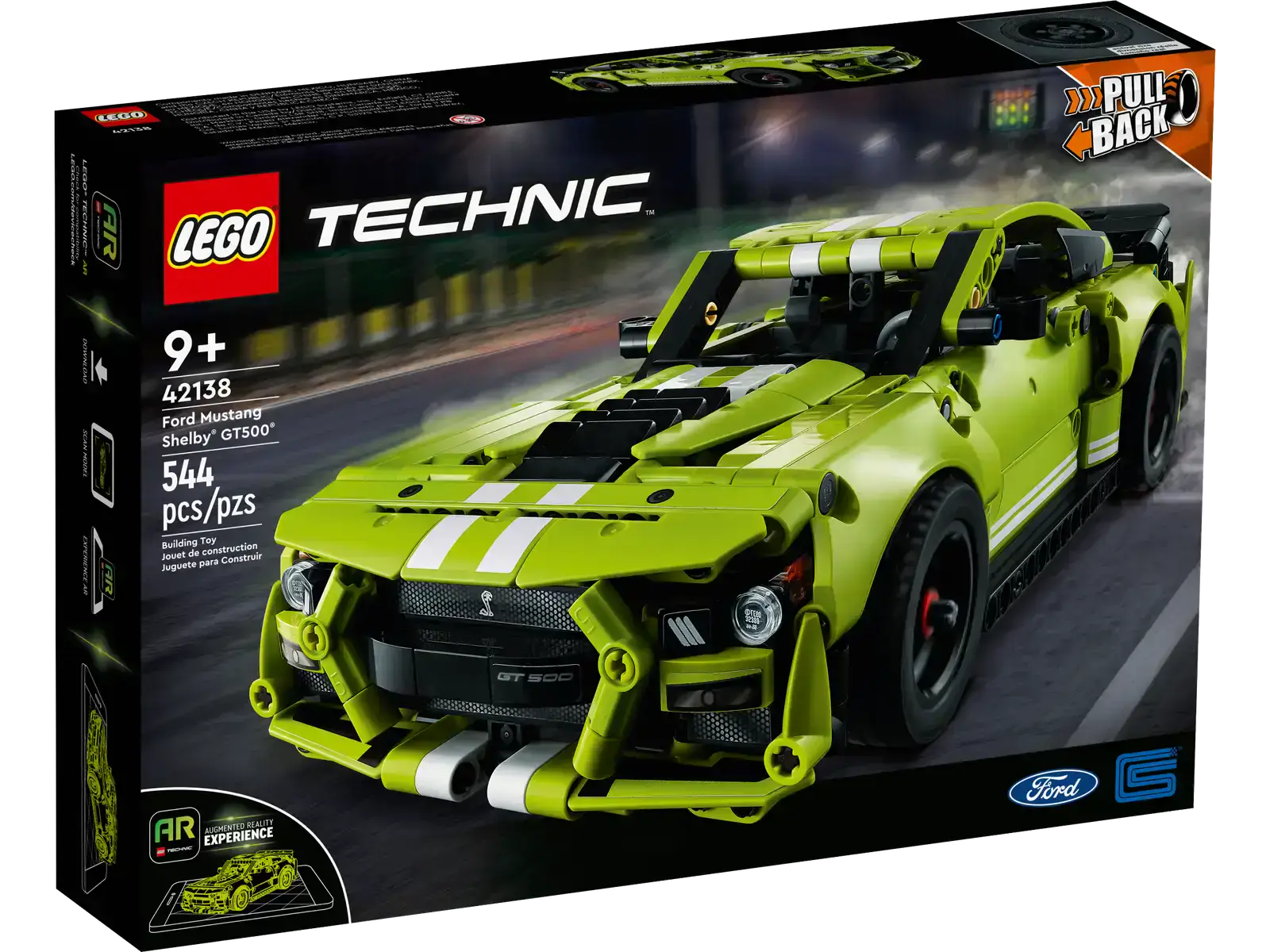 Авто-конструктор LEGO Technic Ford Mustang Shelby GT500 (42138)