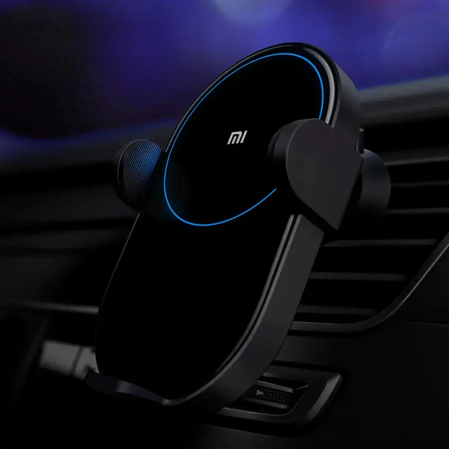 Автомобильный держатель для смартфона Xiaomi Mi Qi Car Wireless Charger (WCJ02ZM, GDS4108CN, GDS4127GL)