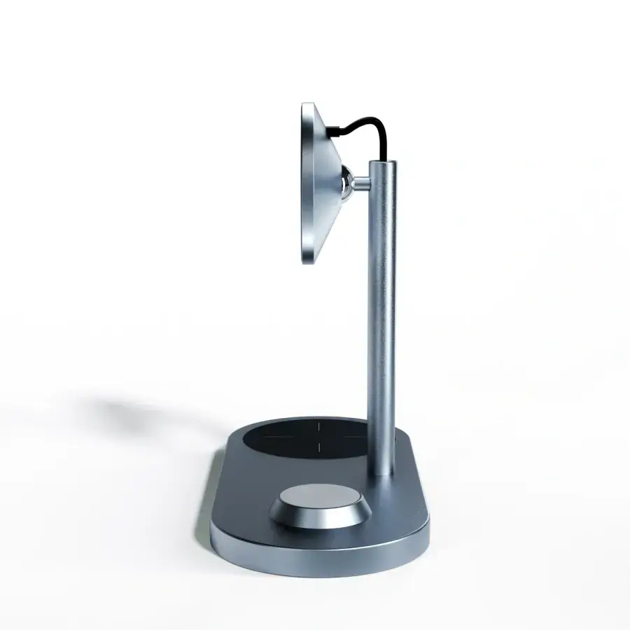 Бездротовий зарядний пристрій WiWU Power Air X23 Wireless 3-in-1 Charger Station - Space Gray