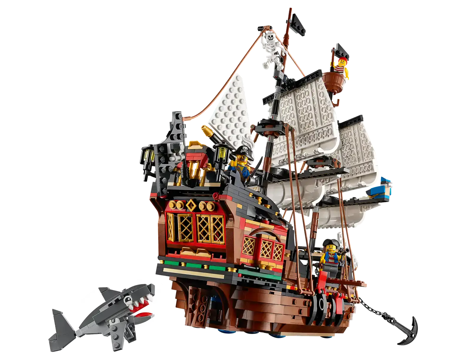 Блоковий конструктор LEGO Creator Піратський корабель (31109)