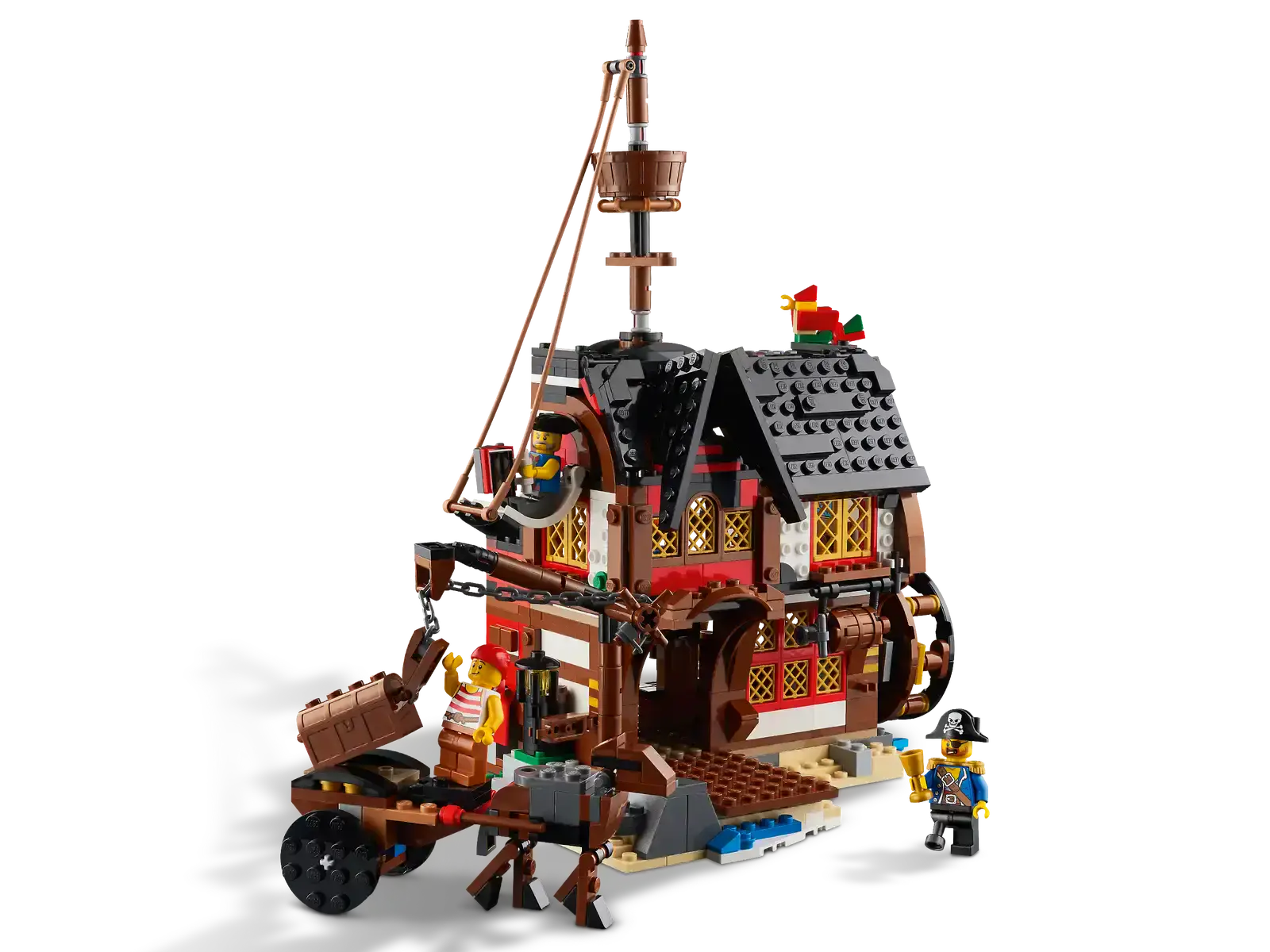 Блоковий конструктор LEGO Creator Піратський корабель (31109)