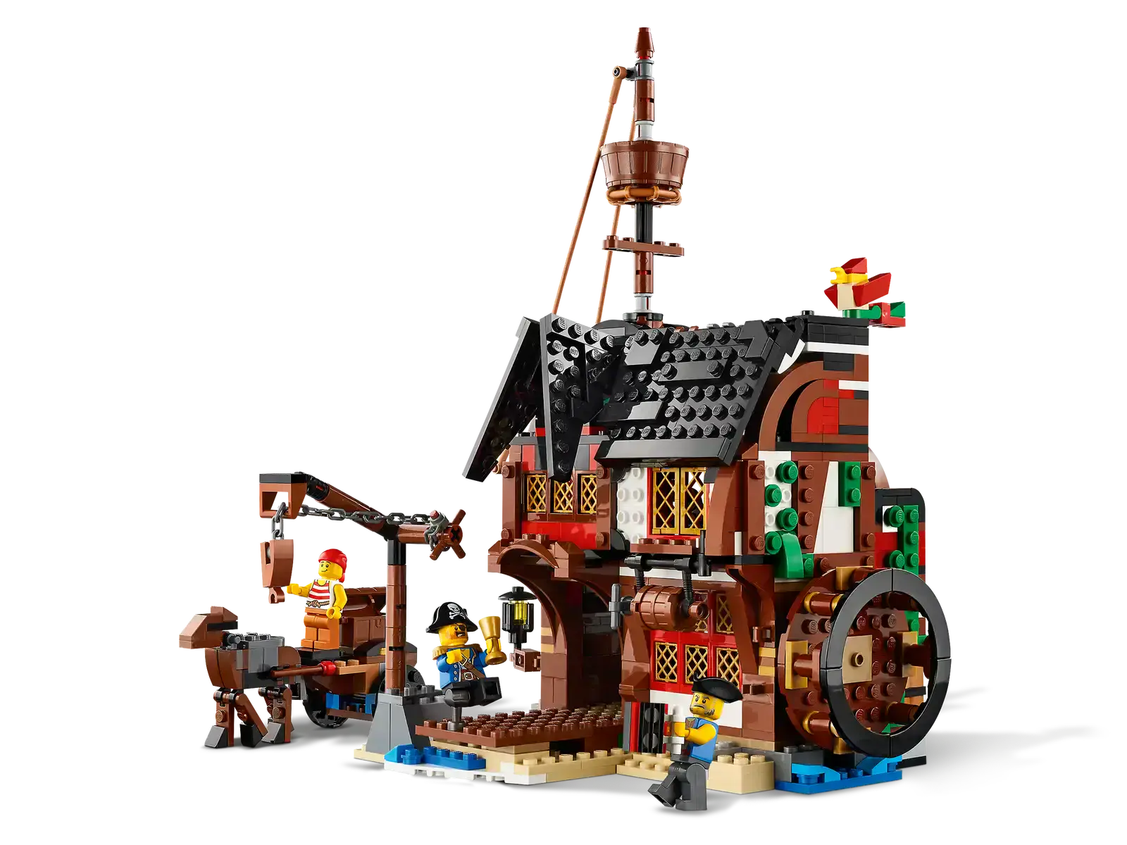 Блоковий конструктор LEGO Creator Піратський корабель (31109)