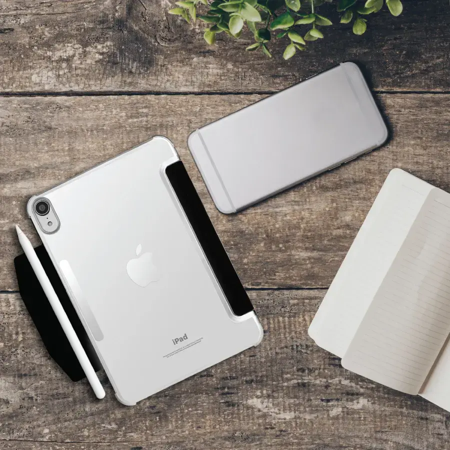 Чохол-книжка Macally Protective Case and Stand для iPad mini 6 (2021) - Black (BSTANDM6V2-B)