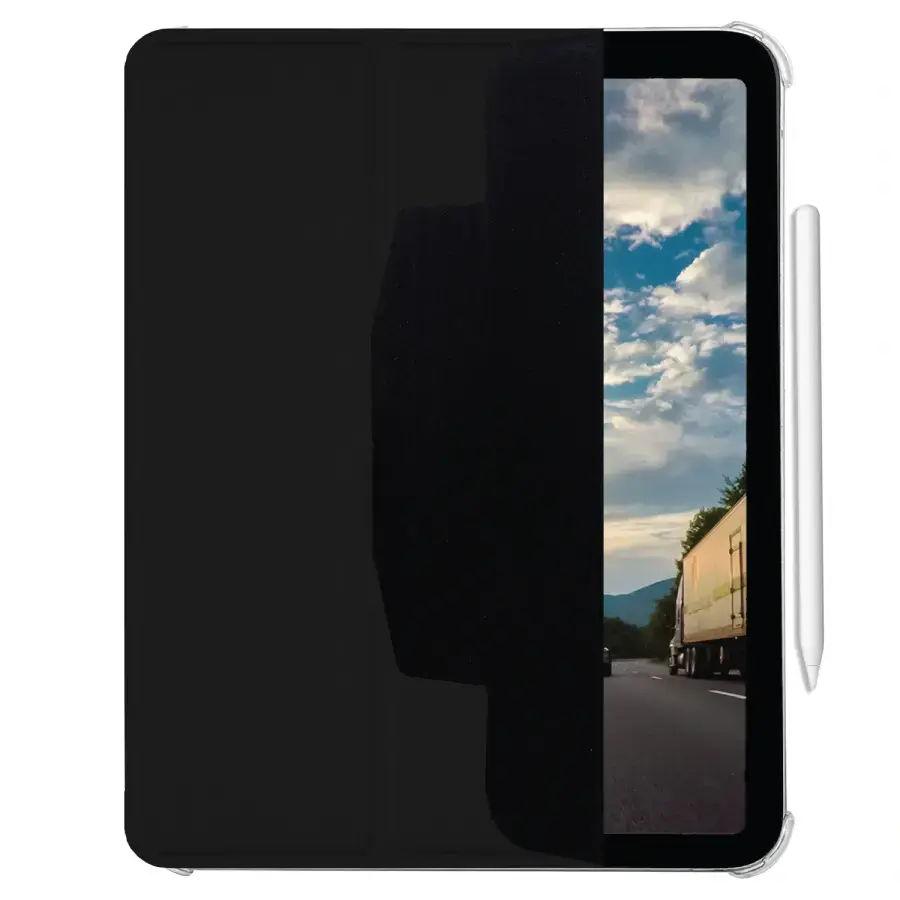 Чохол-книжка Macally Protective Case and Stand для iPad Pro 12.9" (2022/2021) - Black (BSTANDP6L-B)