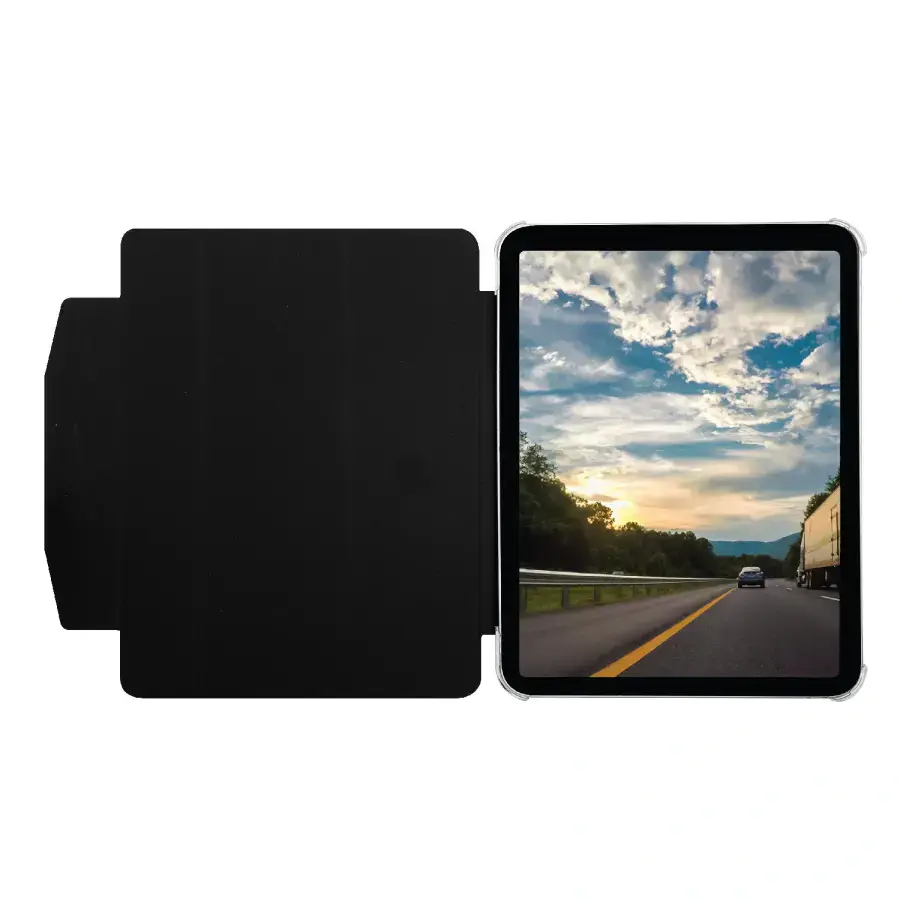 Чохол-книжка Macally Protective Case and Stand для iPad Pro 12.9" (2022/2021) - Black (BSTANDP6L-B)
