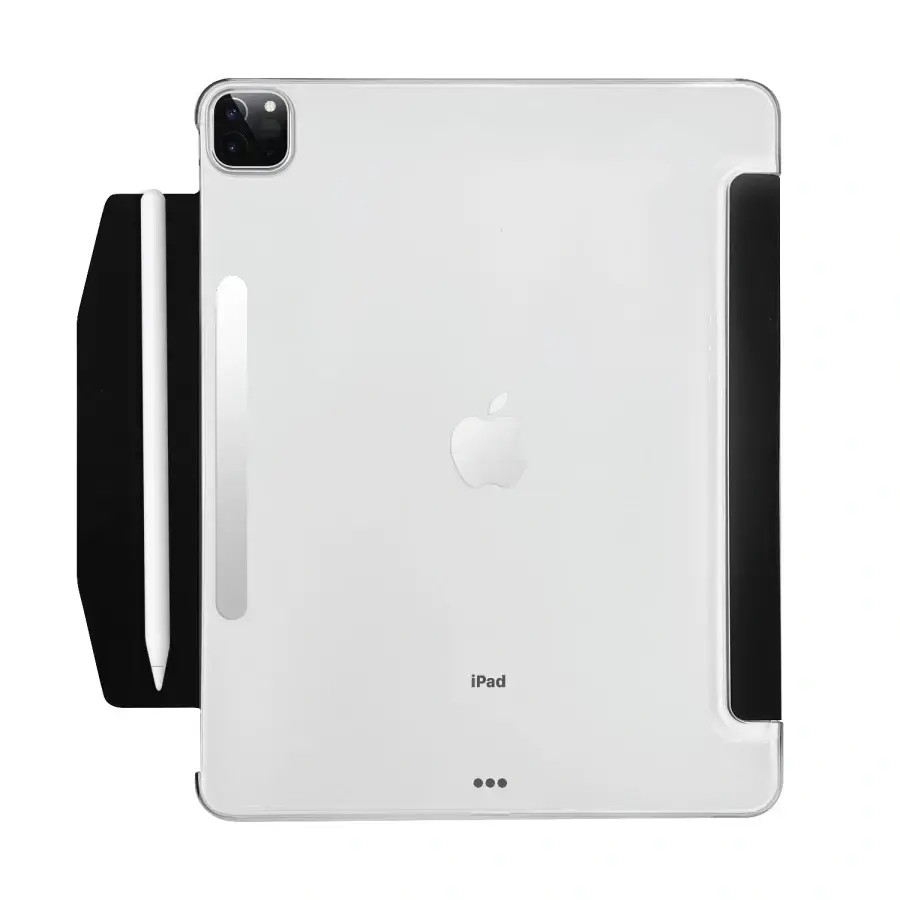 Чохол-книжка Macally Protective Case and Stand для iPad Pro 12.9" (2022/2021) - Black (BSTANDP6L-B)