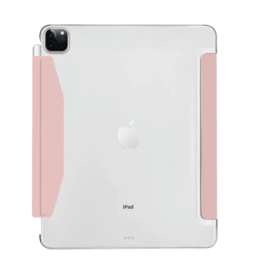Чохол-книжка Macally Protective Case and Stand для iPad Pro 12.9" (2022/2021) - Pink (BSTANDP6L-RS)