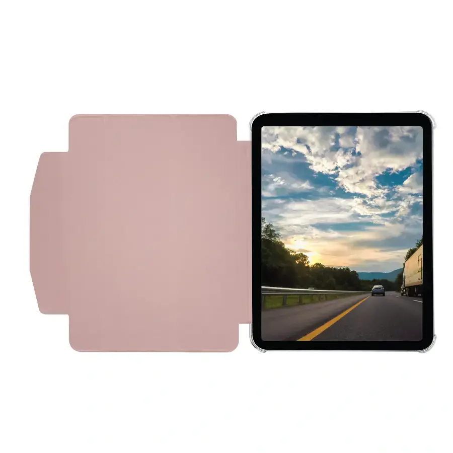 Чохол-книжка Macally Protective Case and Stand для iPad Pro 12.9" (2022/2021) - Pink (BSTANDP6L-RS)