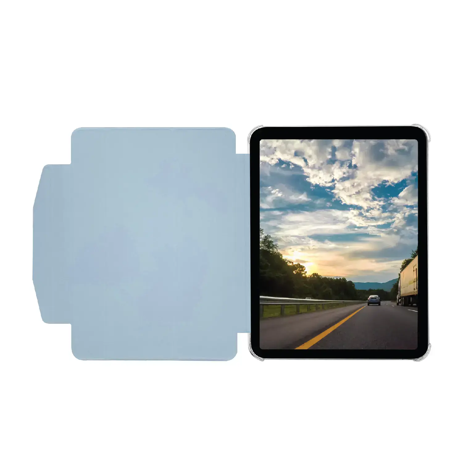Чохол-книжка Macally Protective Case and Stand for iPad 10.9" (2022) - Blue (BSTAND10-BL)