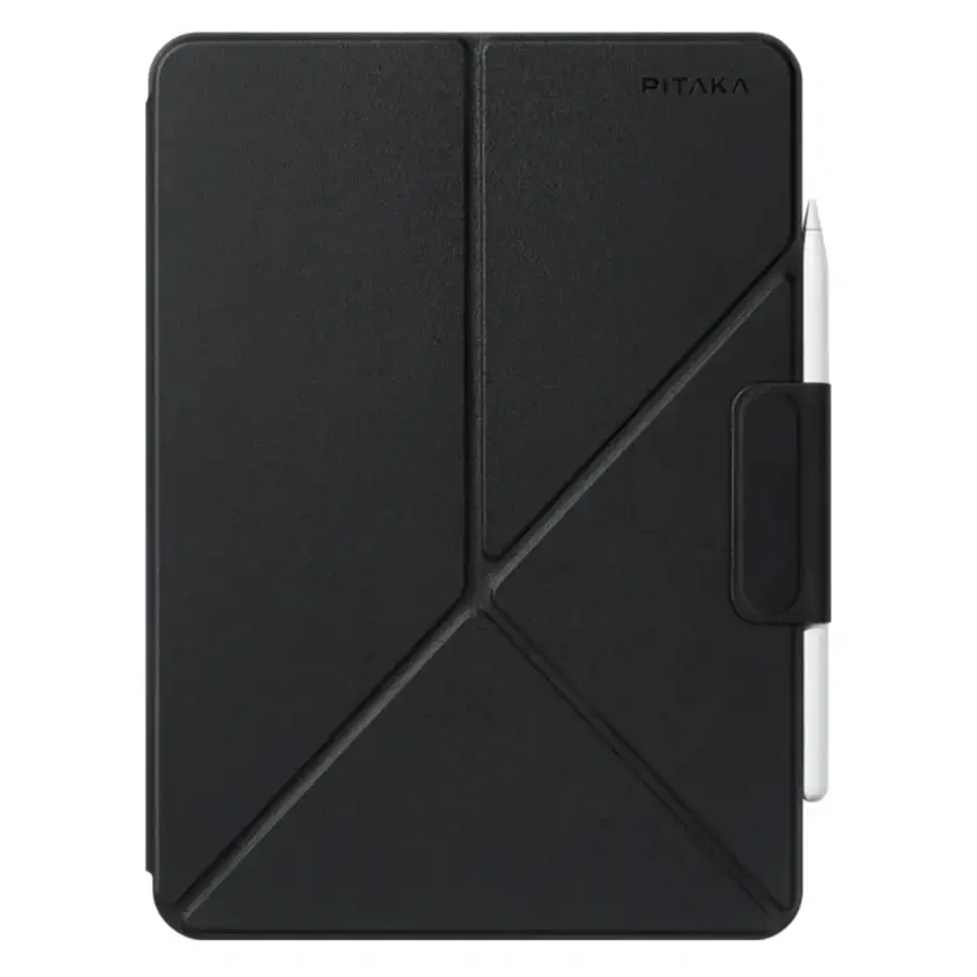 Чохол-накладка Pitaka MagEZ Case Folio 2 for iPad Air 13" M2-M4 | iPad Pro 12.9" 6th/5th Gen - Black (FOL2302)