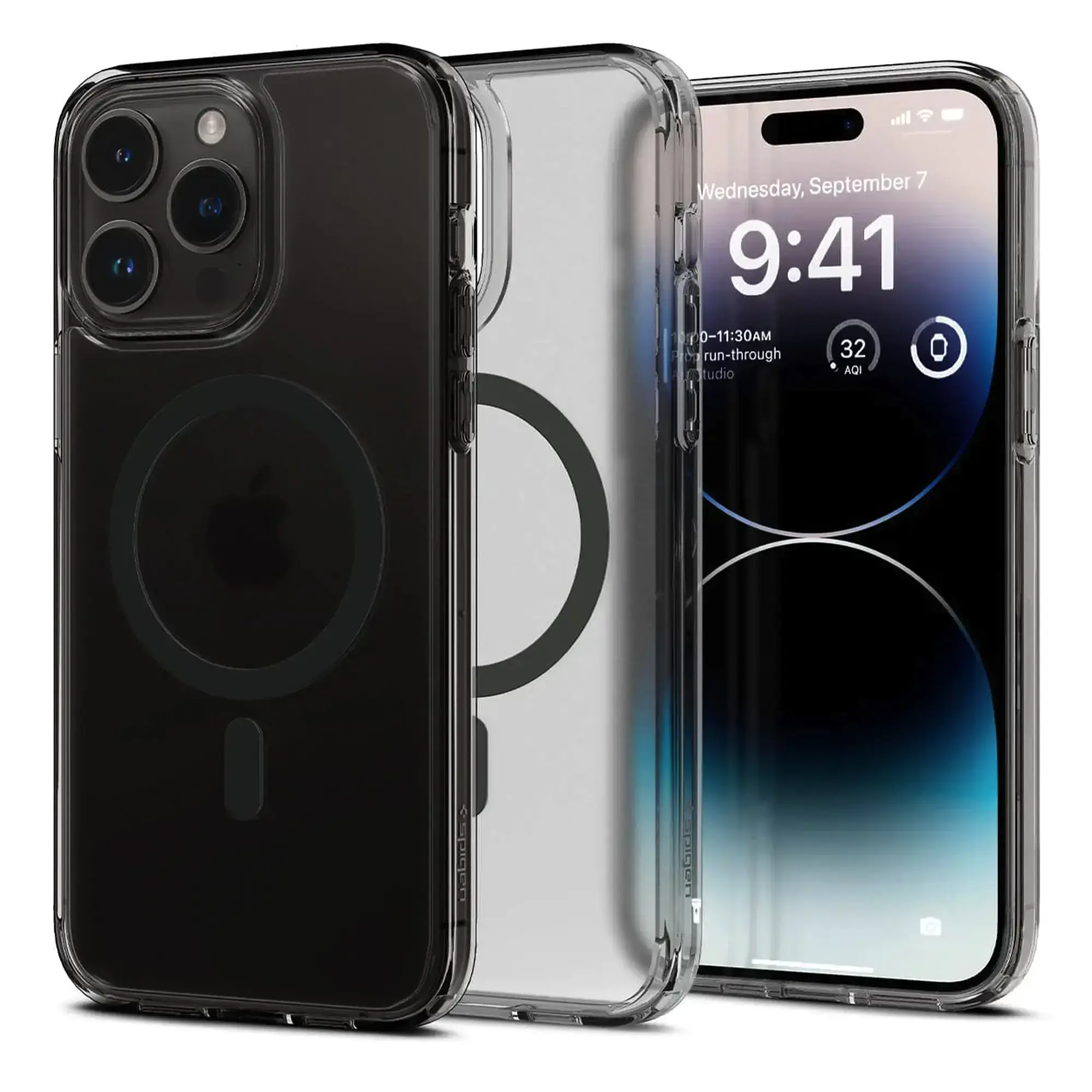 Чохол Spigen iPhone 14 Pro Max Ultra Hybrid MagSafe - Frost Black (ACS05582)