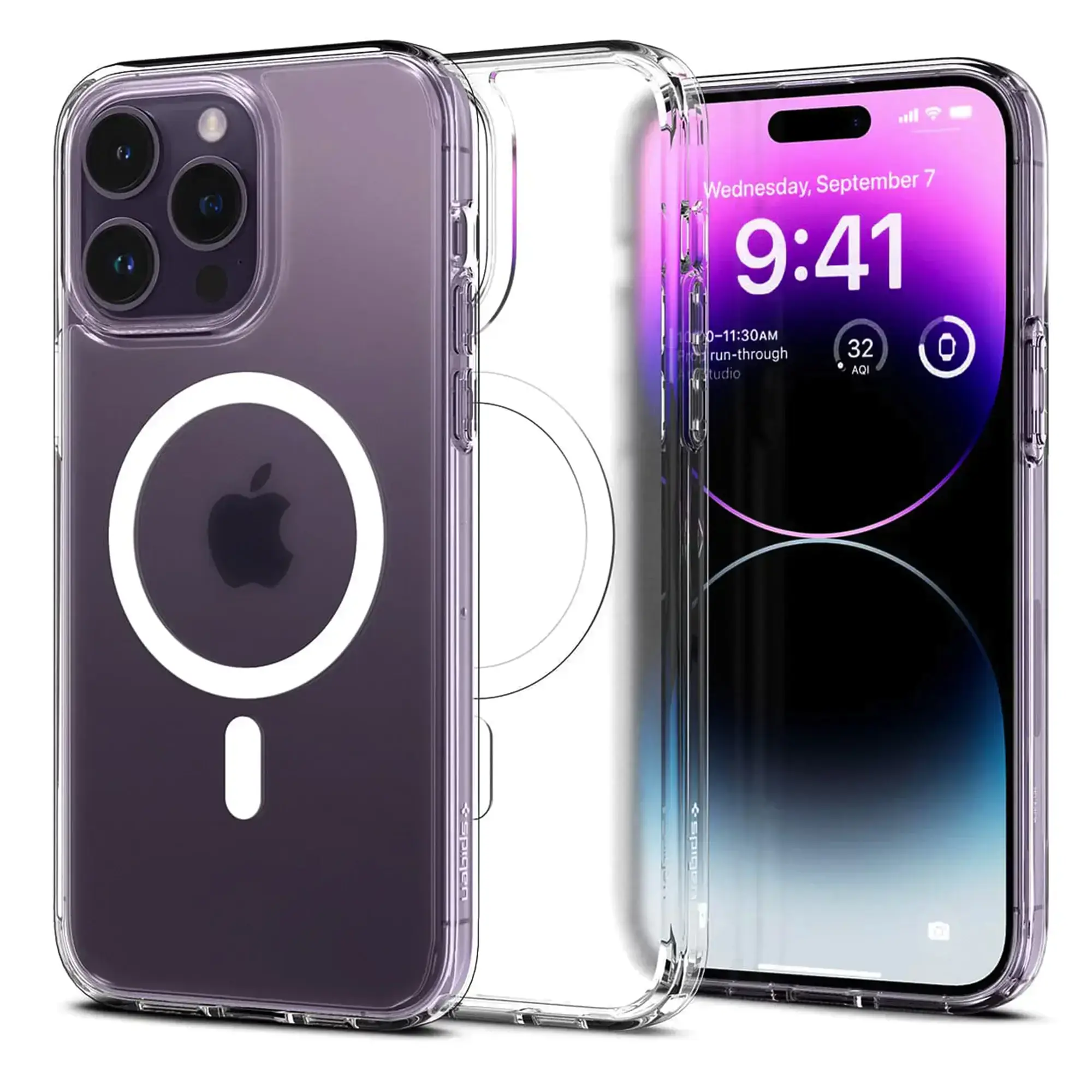 Чохол Spigen iPhone 14 Pro Max Ultra Hybrid MagSafe - Frost Clear (ACS05583)