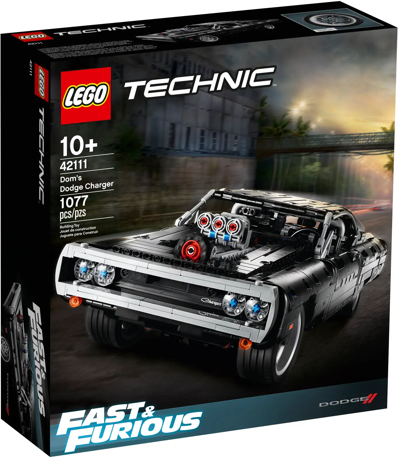 Авто-конструктор LEGO Technic Dom's Dodge Charger (42111)