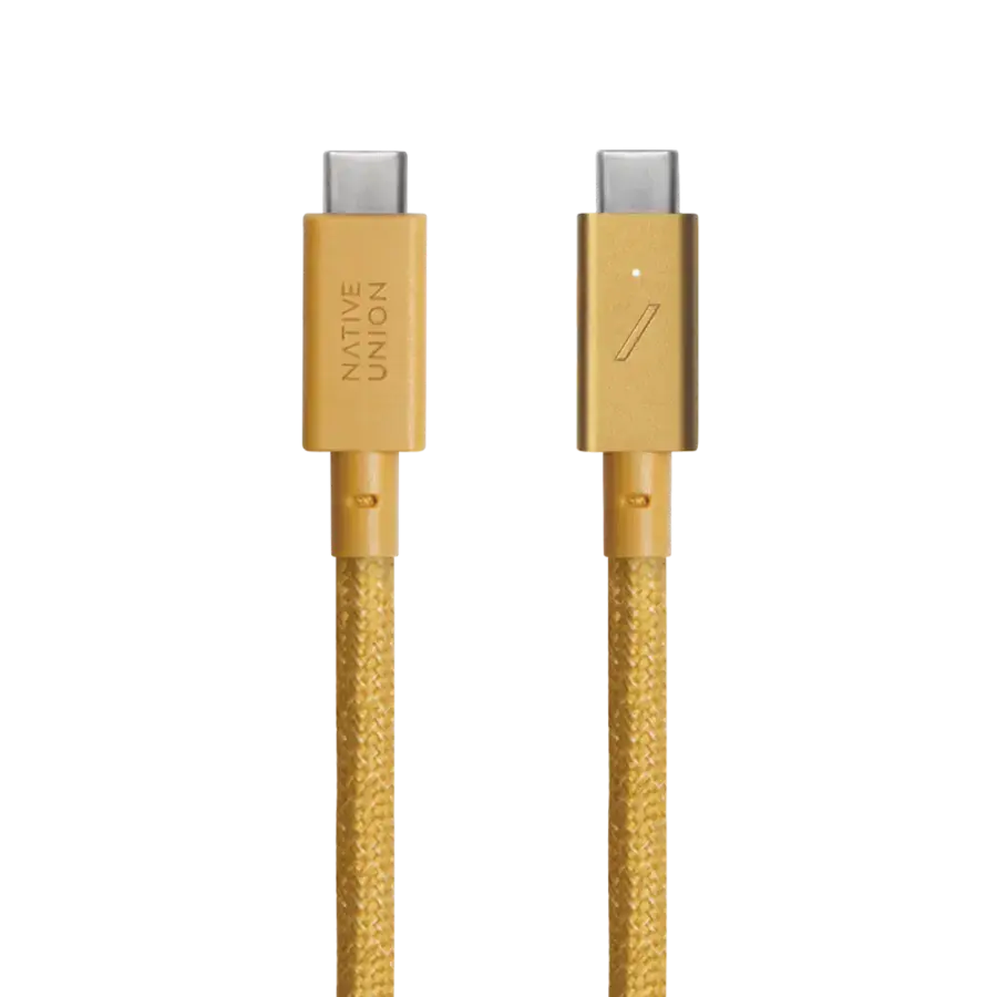 Кабель Native Union Belt Cable USB-C to USB-C Pro 240W Kraft (2.4 m) (BELT-PRO2-KFT-NP)