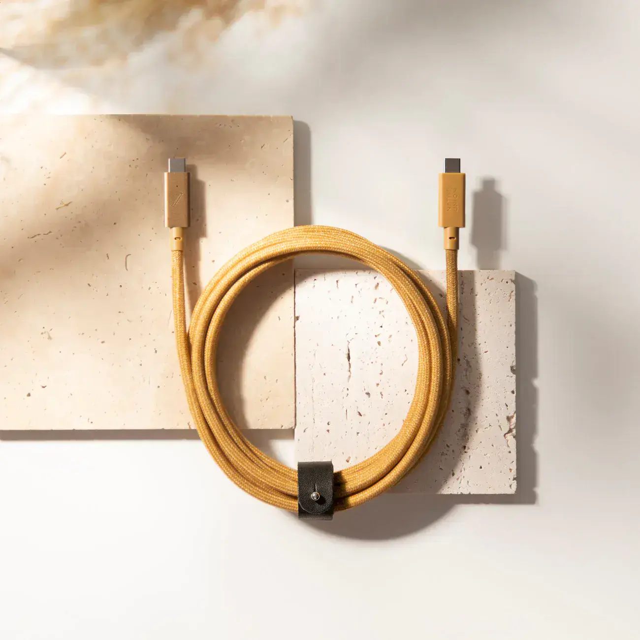 Кабель Native Union Belt Cable USB-C to USB-C Pro 240W Slate Green (2.4 m) (BELT-PRO2-GRN-NP)