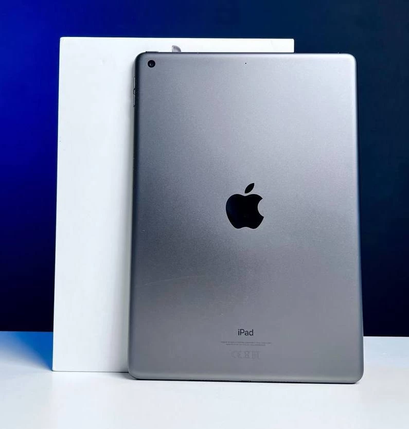 📲USED Apple iPad 10.2" 2021 Wi-Fi 64GB Space Gray (MK2K3)🔋100%, (Стан - 9/10, комплект - повний, гарантія - 1 міс.)