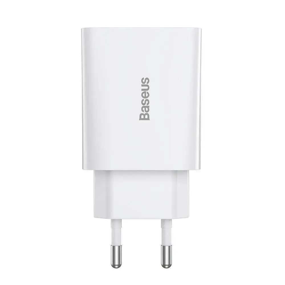 Мережевий зарядний пристрій Baseus Speed Mini 20W - White (CCFS-SN02)
