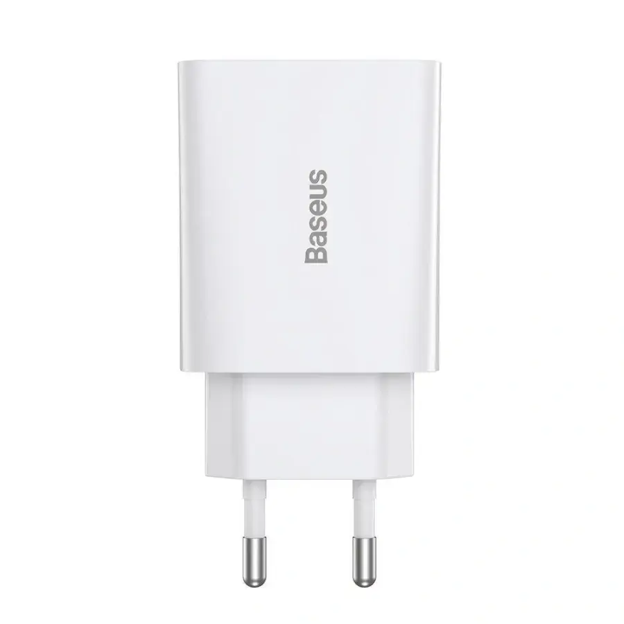 Мережевий зарядний пристрій Baseus Speed Mini 20W - White (CCFS-SN02)