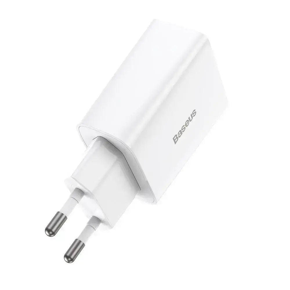 Мережевий зарядний пристрій Baseus Speed Mini 20W - White (CCFS-SN02)
