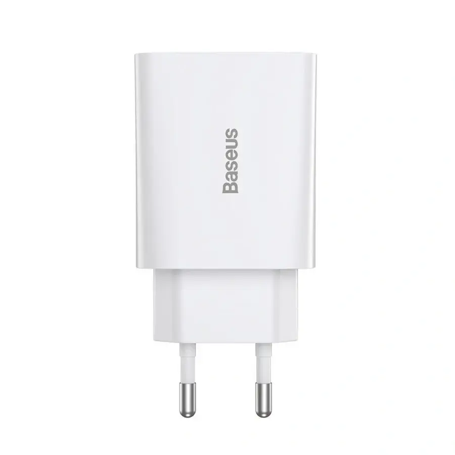 Мережевий зарядний пристрій Baseus Speed Mini 20W - White (CCFS-SN02)