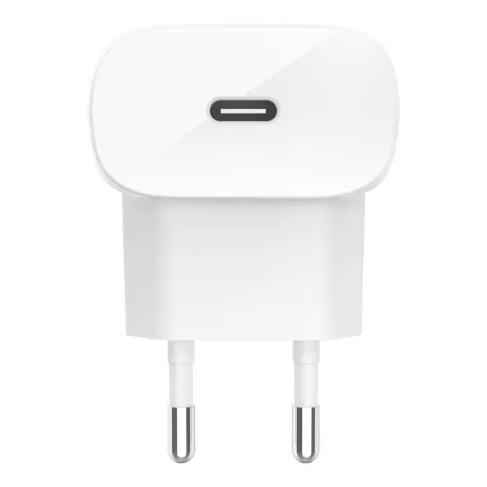 Сетевое зарядное устройство Belkin BoostCharge Home Charger Type-C 20W PD White (WCA003VFWH)