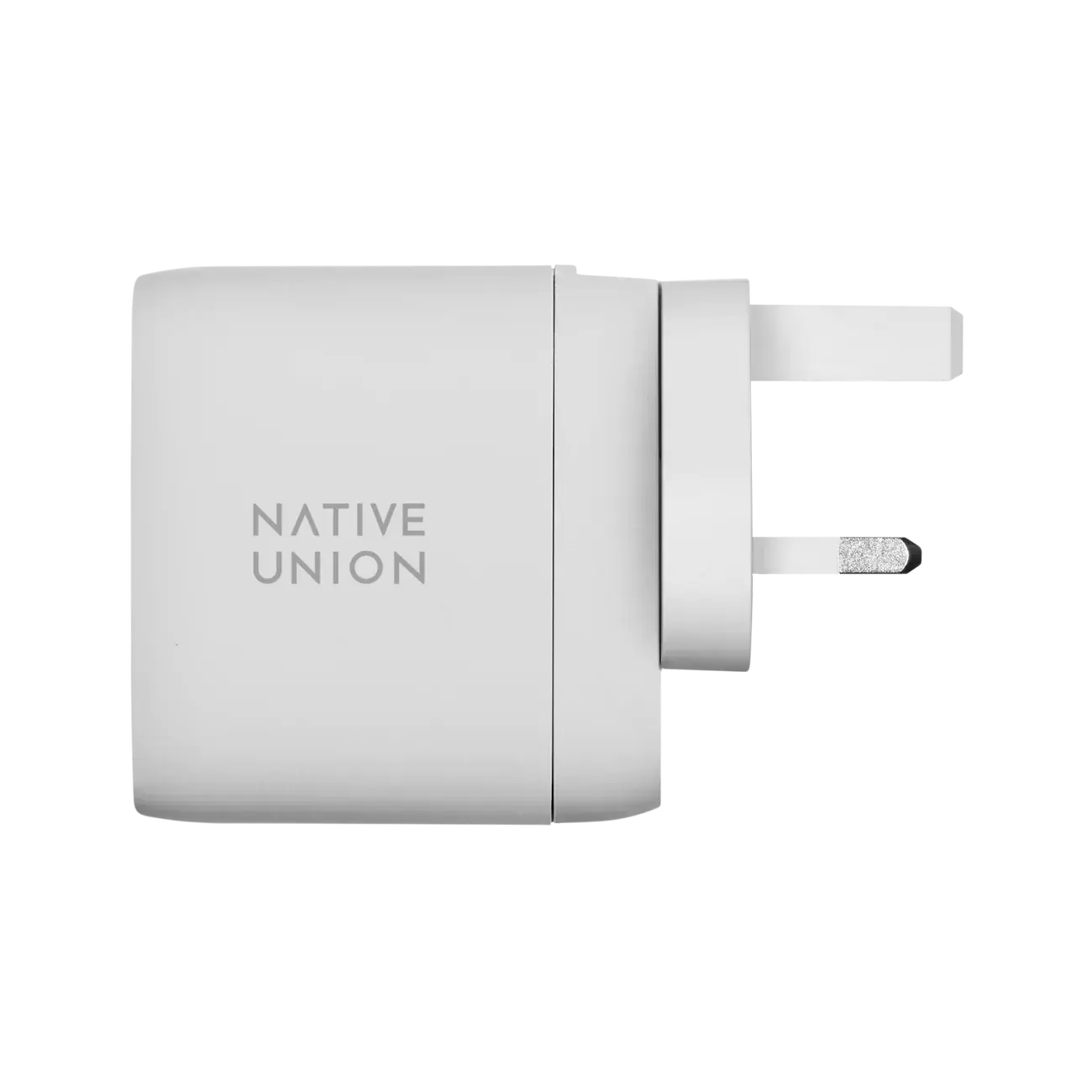 Мережевий зарядний пристрій Native Union Fast GaN Charger PD 67W Dual USB-C Port White (FAST-PD67-WHT-INT)