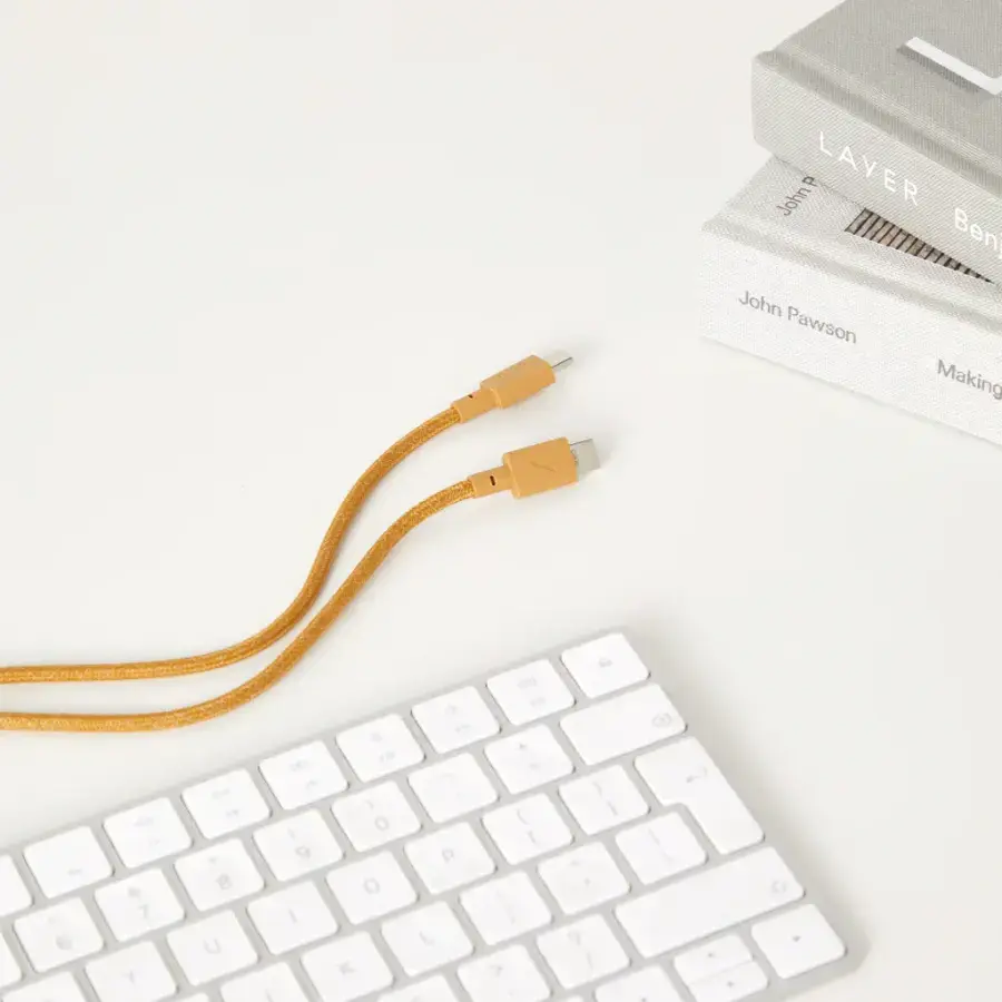 Native Union Belt Cable USB-C to USB-C Kraft (1.2 m) (BELT-C-KFT-2-NP)