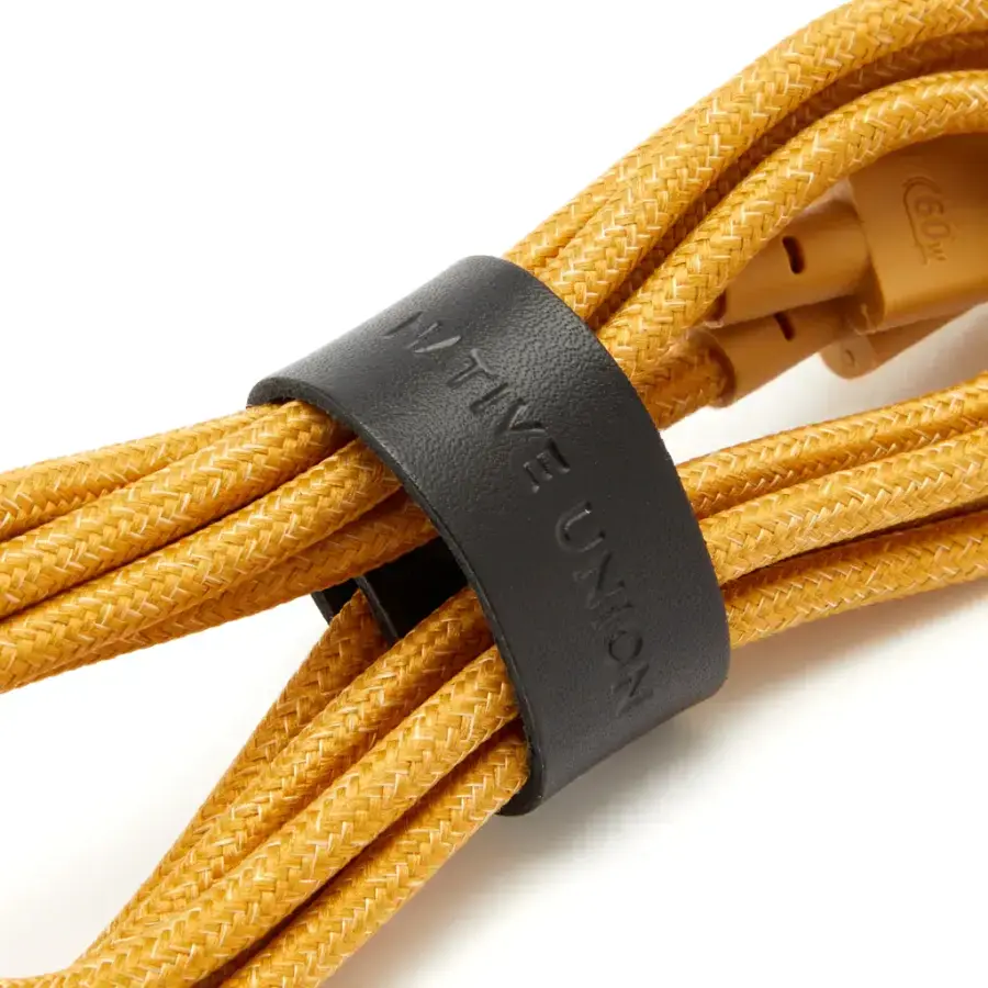 Native Union Belt Cable USB-C to USB-C Kraft (1.2 m) (BELT-C-KFT-2-NP)