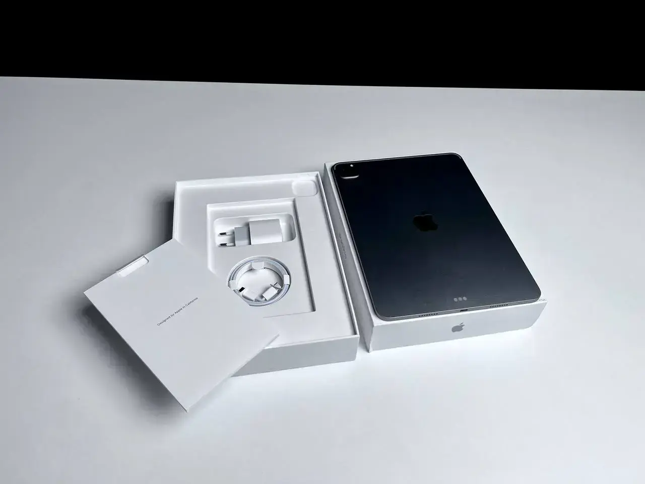 📲OPEN BOX iPad Pro 11" 2022 Wi-Fi 128GB Space Gray (MNXD3) 🔋100%, 2 цикли (Стан - 10/10, комплект - повний, гарантія - 6 міс.)