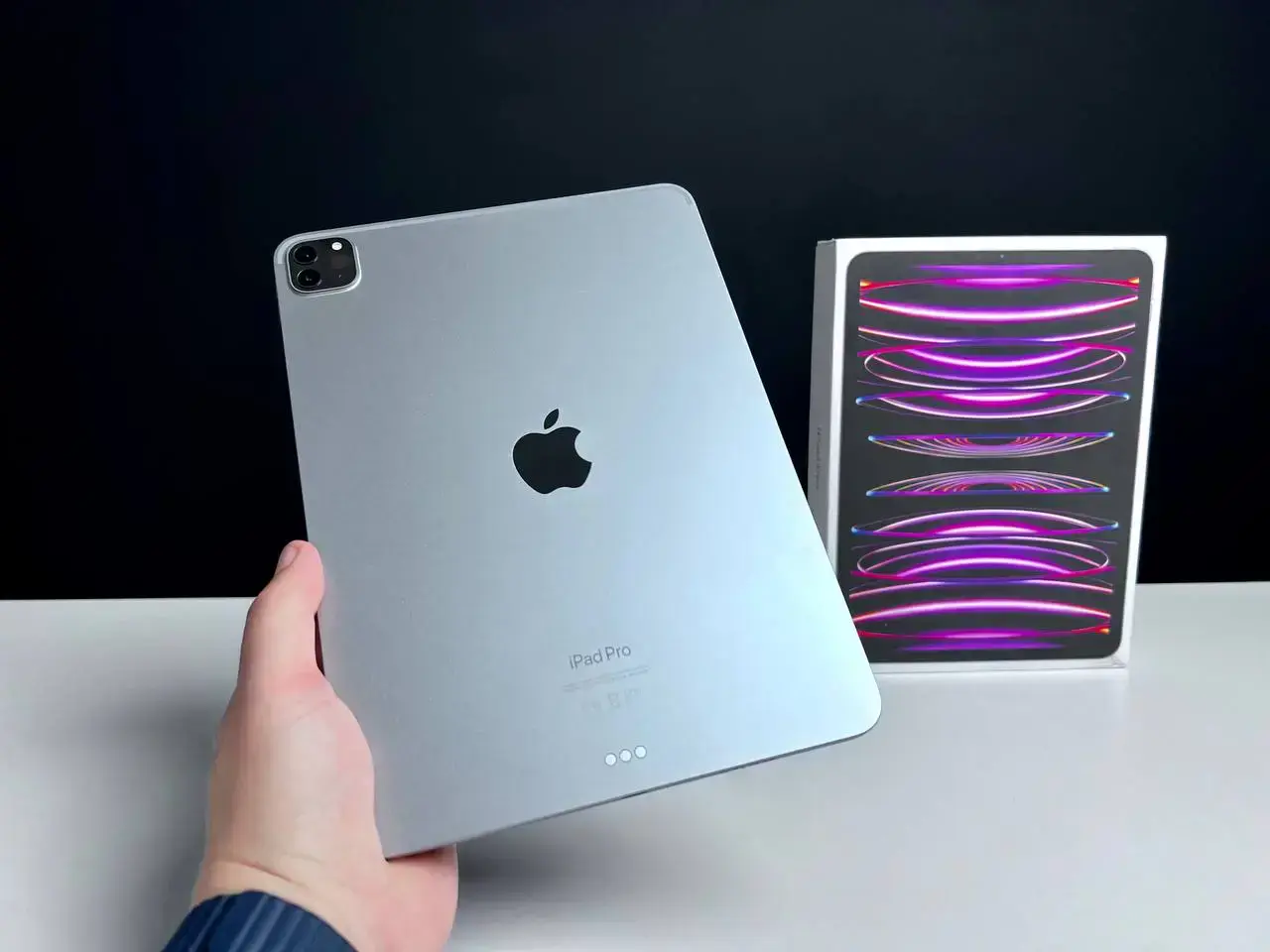 📲OPEN BOX iPad Pro 11" 2022 Wi-Fi 128GB Space Gray (MNXD3) 🔋100%, 2 цикли (Стан - 10/10, комплект - повний, гарантія - 6 міс.)