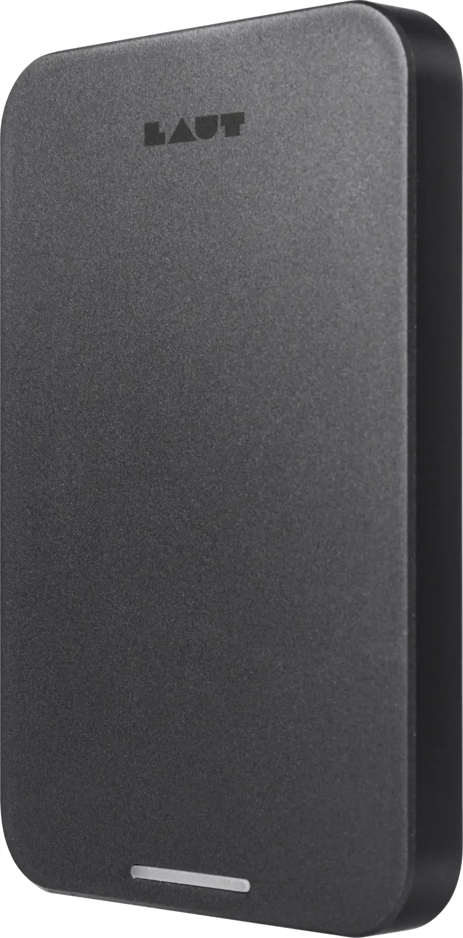 Портативний зарядний пристрій LAUT Power Charge Crystal with MagSafe Power Bank 5000mAh - Black (L_PCC_BK)