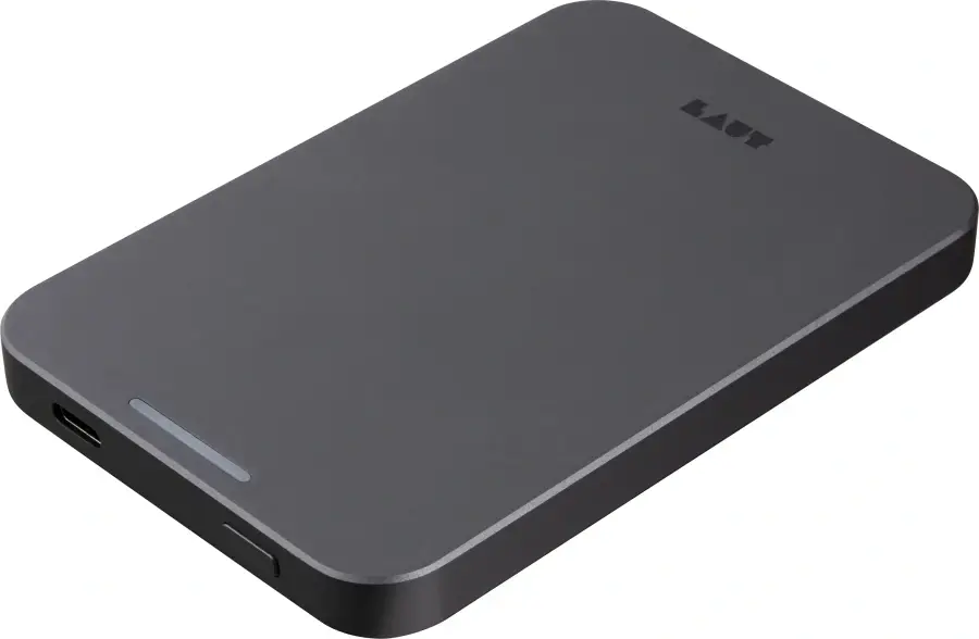 Портативний зарядний пристрій LAUT Power Charge Crystal with MagSafe Power Bank 5000mAh - Black (L_PCC_BK)