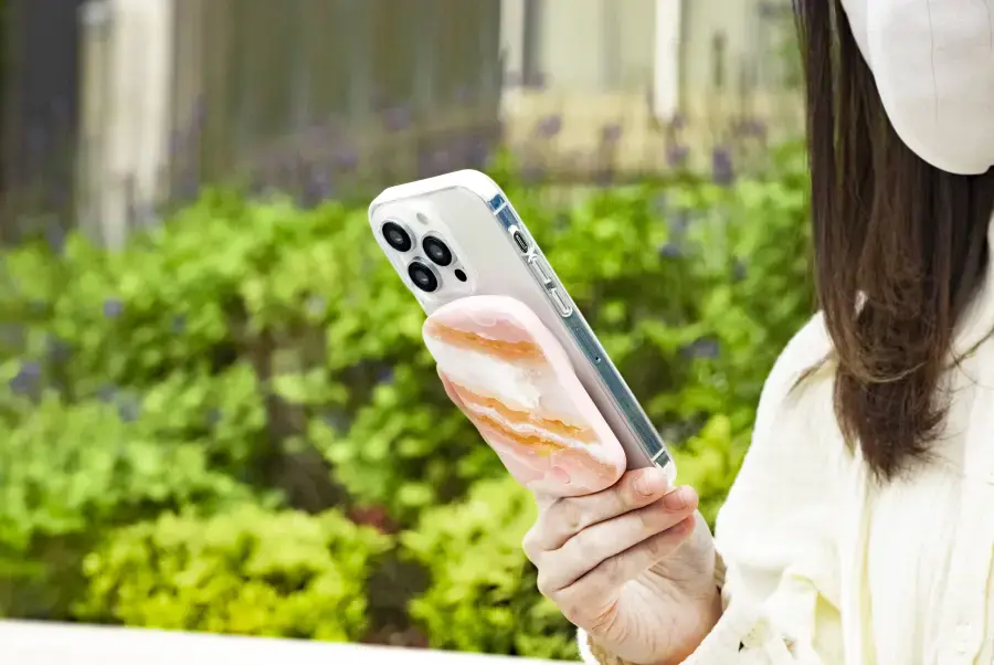 Портативний зарядний пристрій LAUT Power Charge Handy with MagSafe Power Bank 5000mAh - Pink (L_PCH_PM)