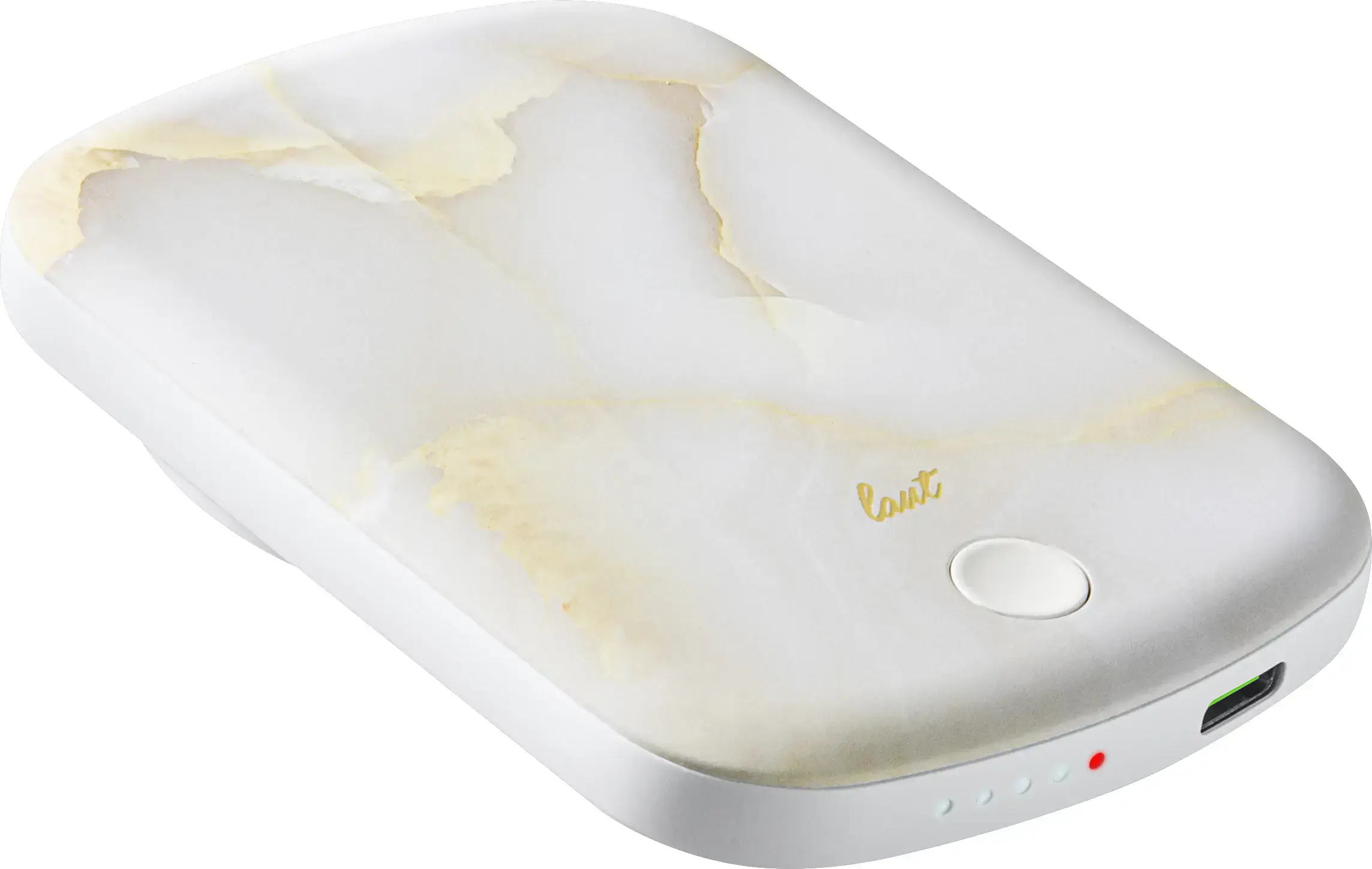 Портативний зарядний пристрій LAUT Power Charge Handy with MagSafe Power Bank 5000mAh - White (L_PCH_WM)