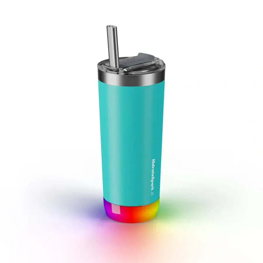 Розумний стакан HidrateSpark PRO Stainless Steel Smart Tumbler 20 oz/592ml - Sea Glass (HI-011-003)